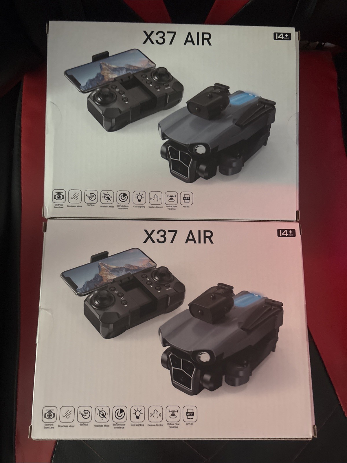 2 Brand New X37 Air Drone