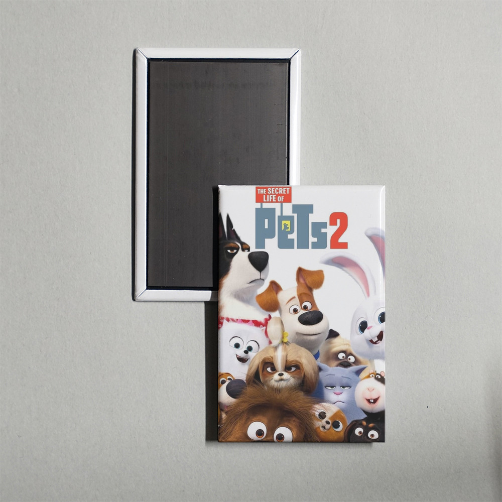 The Secret Life of Pets 2 Mini Movie Poster Fridge Locker Magnet