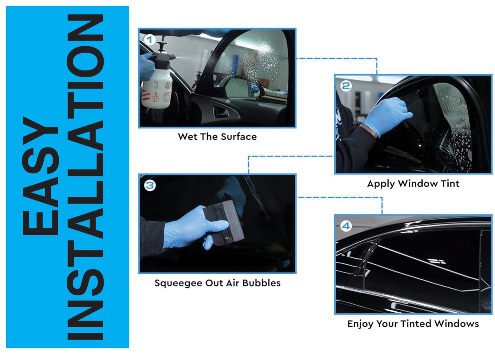 Precut Window Tint for Nissan Murano SUV (Full Set Any Shade)