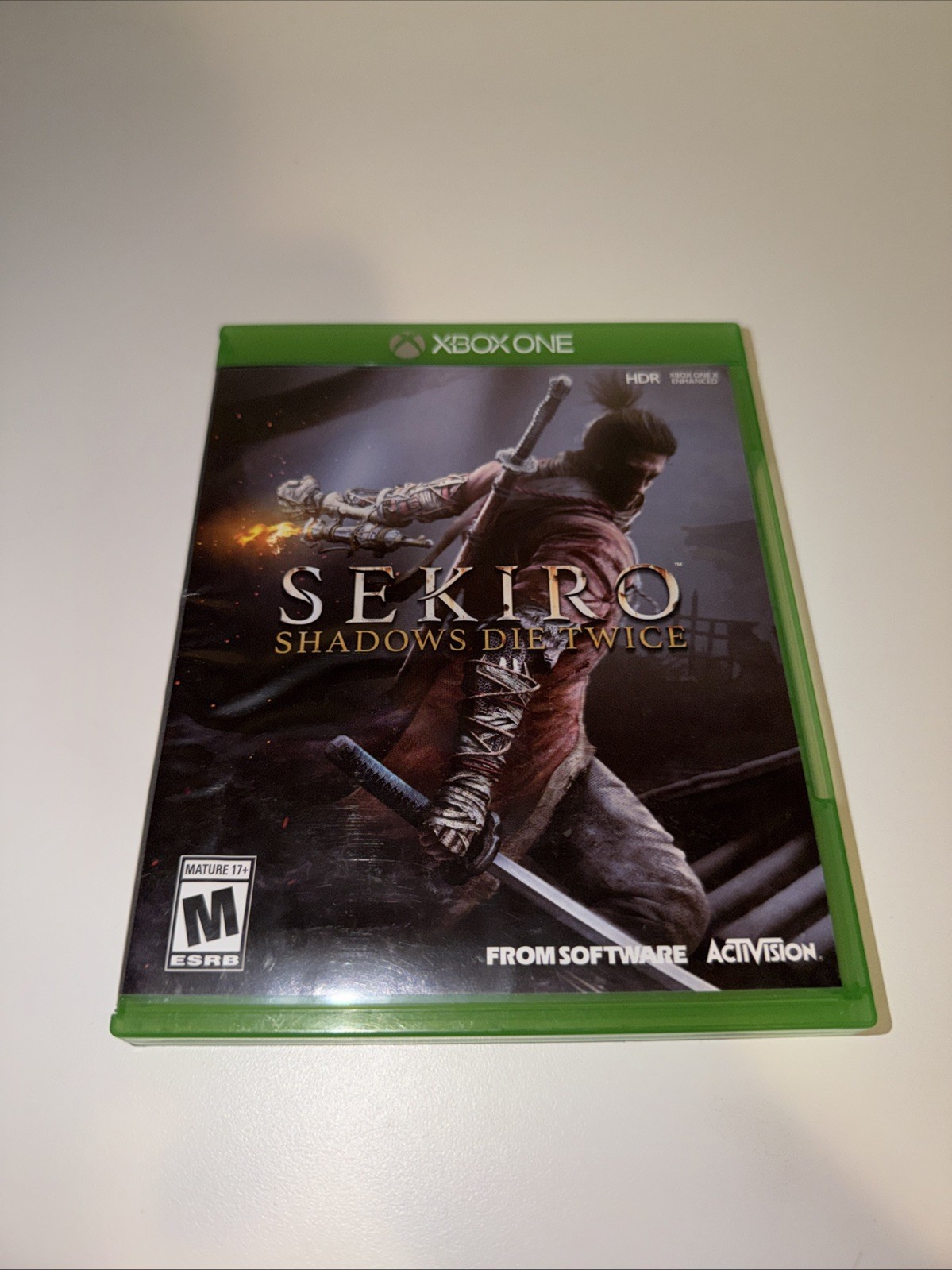 Sekiro: Shadows Die Twice (Microsoft Xbox One Authentic Replacement Case Only