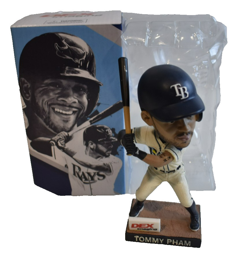 Tampa Bay Rays SGA 6/1/2019 Tommy Pham Bobblehead Baseball