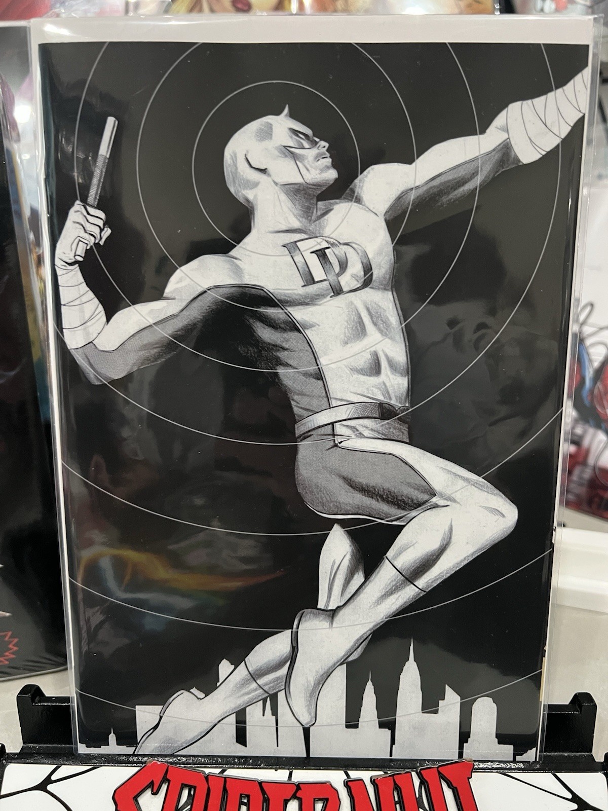 Daredevil #1 MCM London Exclusive Lee Garbett BW Variant 2nd Print