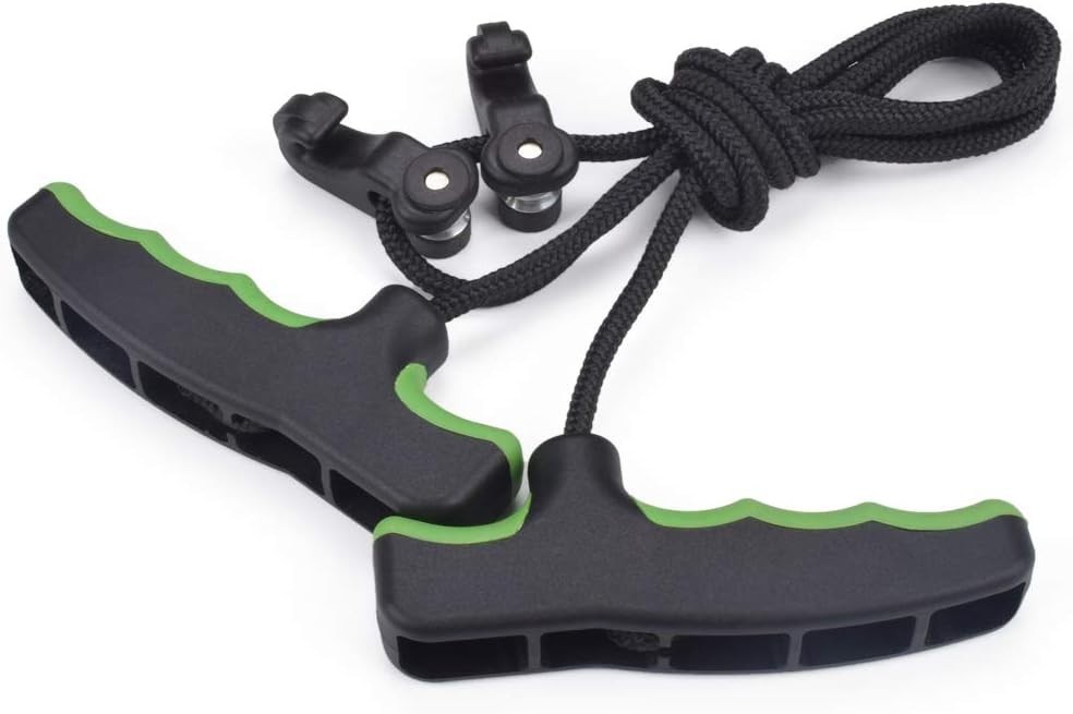 Double Handle Crossbow Cocking Device - Adjust 65'' Ergonomic Tool for Safety