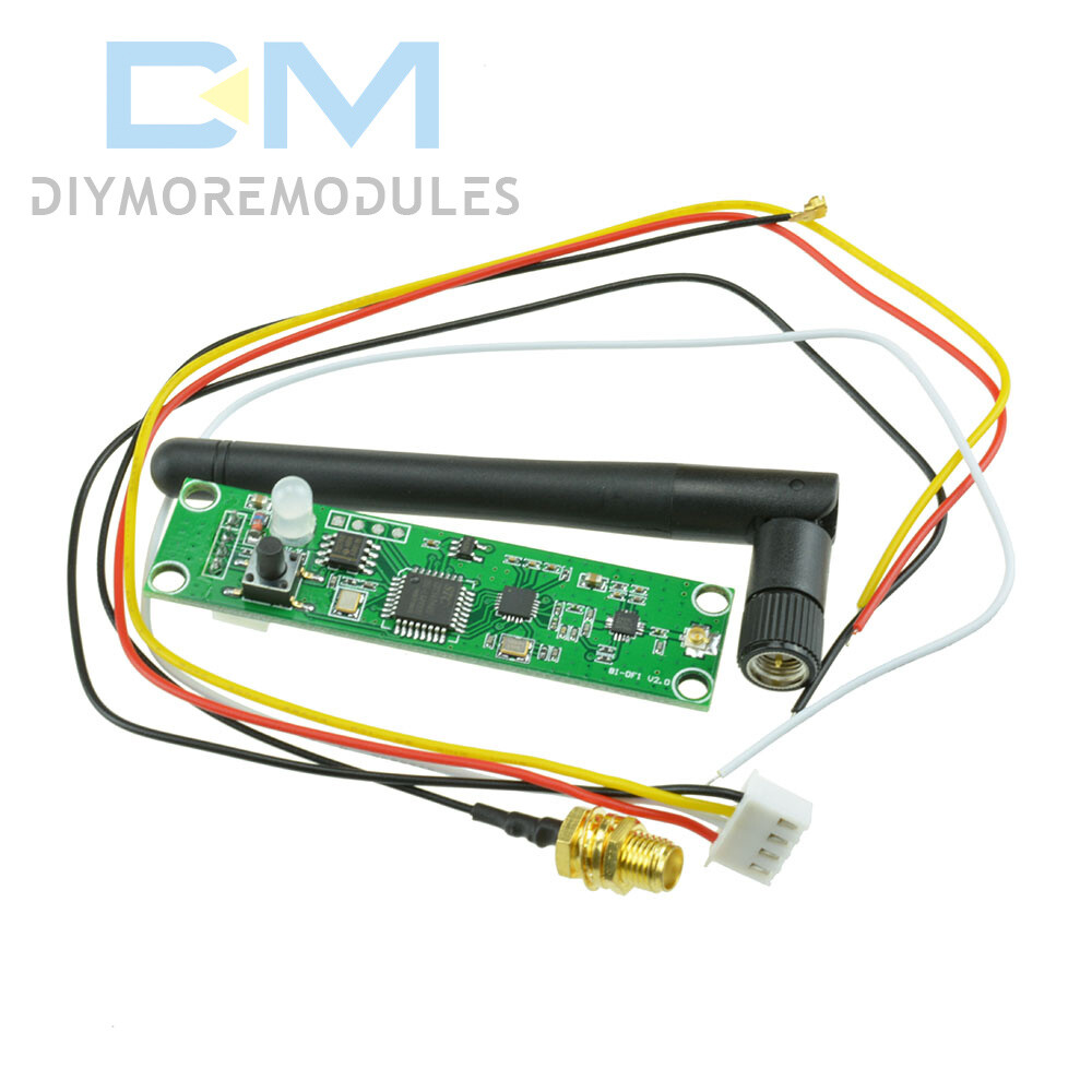 Wireless DMX512 PCB Modules Board LED Controller Transmitter/Receiver w/Antenna