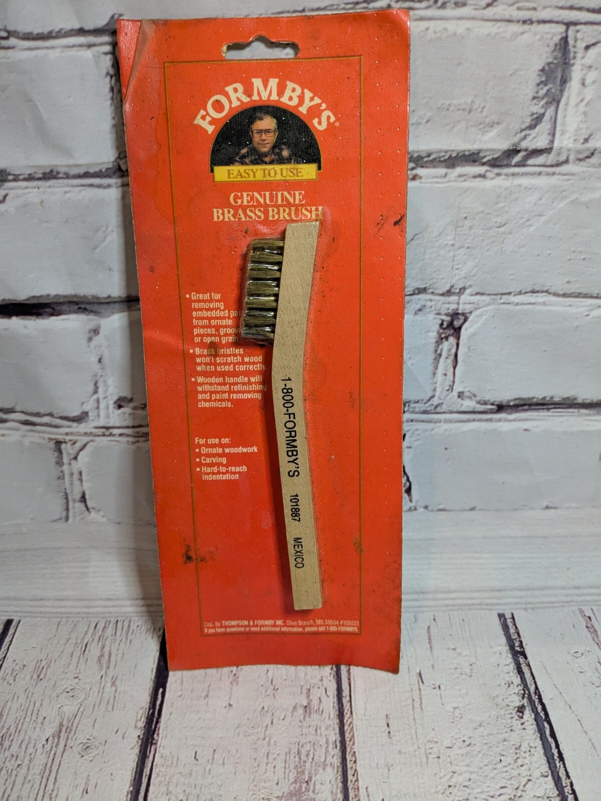 Formby's Brass Brush