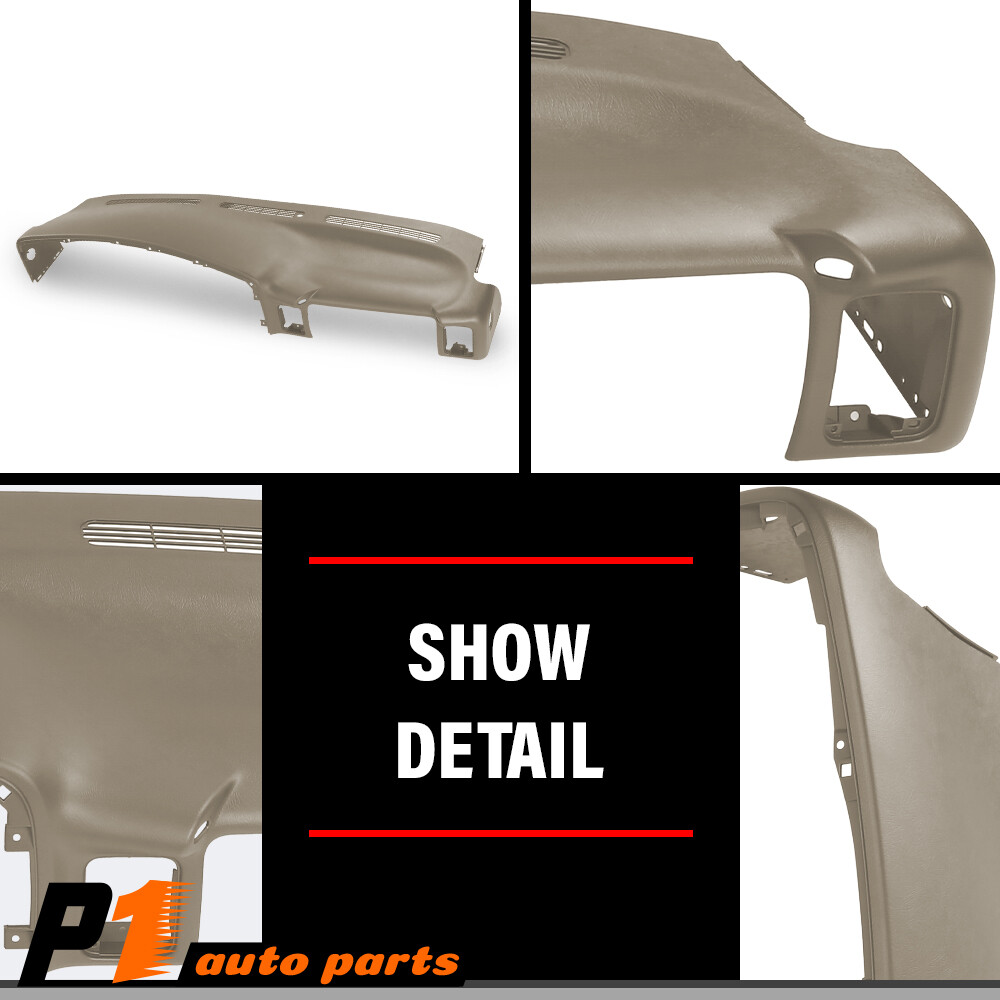 Fits 99-06 Chevy Silverado Sierra Molded Snap-On Dash Cap Board