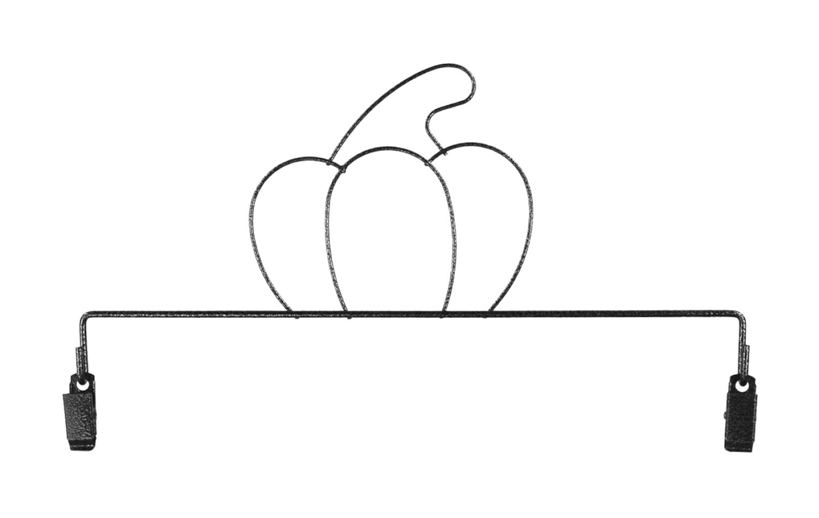 Classic Motifs 12 Inch Pumpkin Craft Hanger With Holding Clips