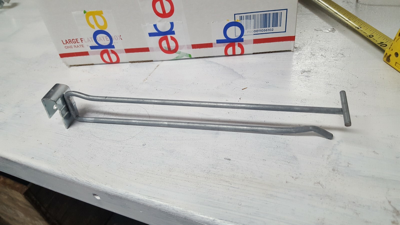 Lot Of 60 (9’’) Gray Display Hooks With Price arm store price tag H3