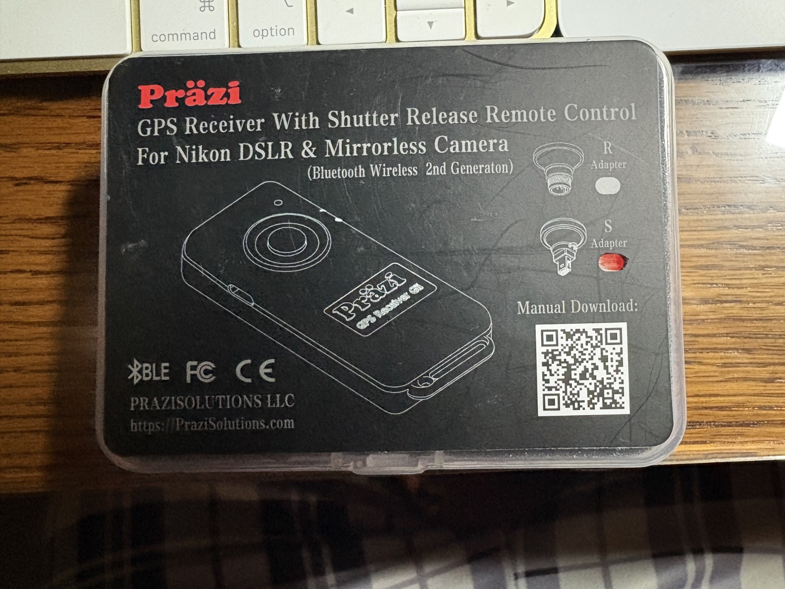 Prazi GPS Receiver with Shutter Release Control