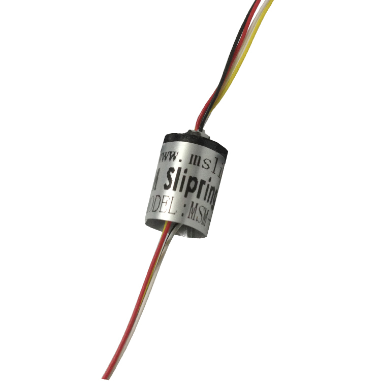 NEW 8.5mm 4 Wires 1A 4 Capsule micro Slip Ring 240V AC 250Rpm F Monitor