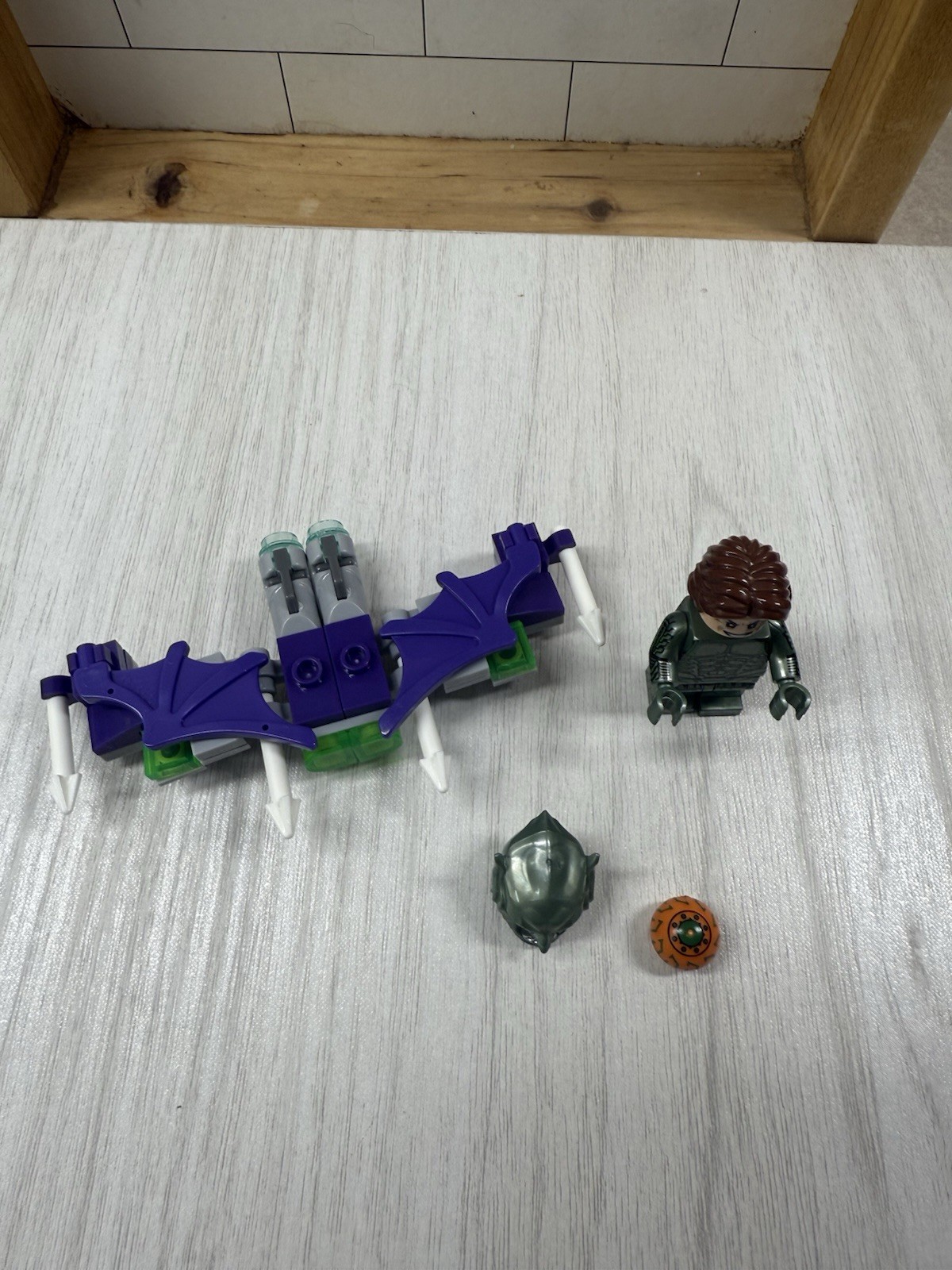 Green Goblin With Shooting Glider Custom Minifigure