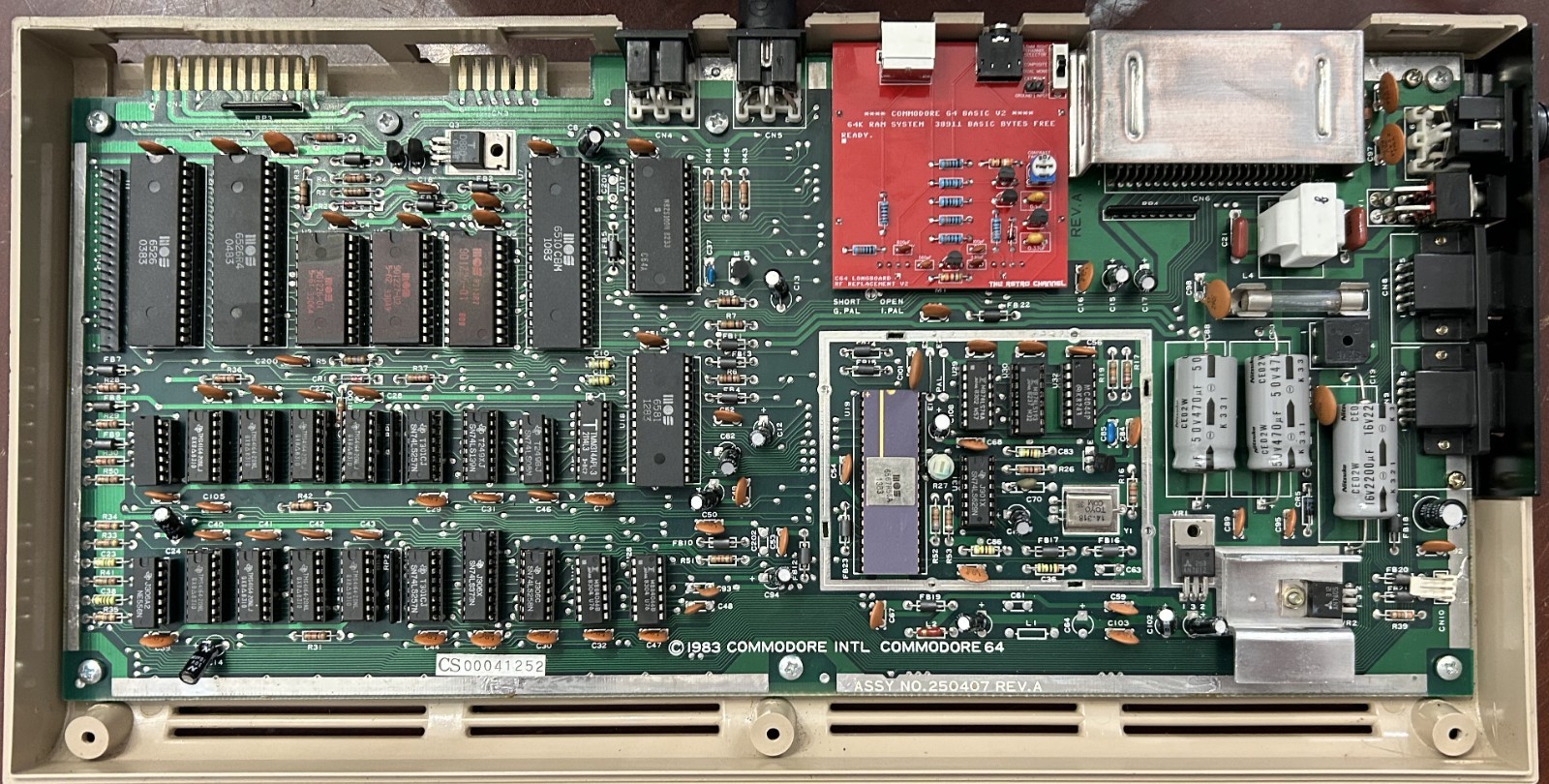 Commodore 64 repair service