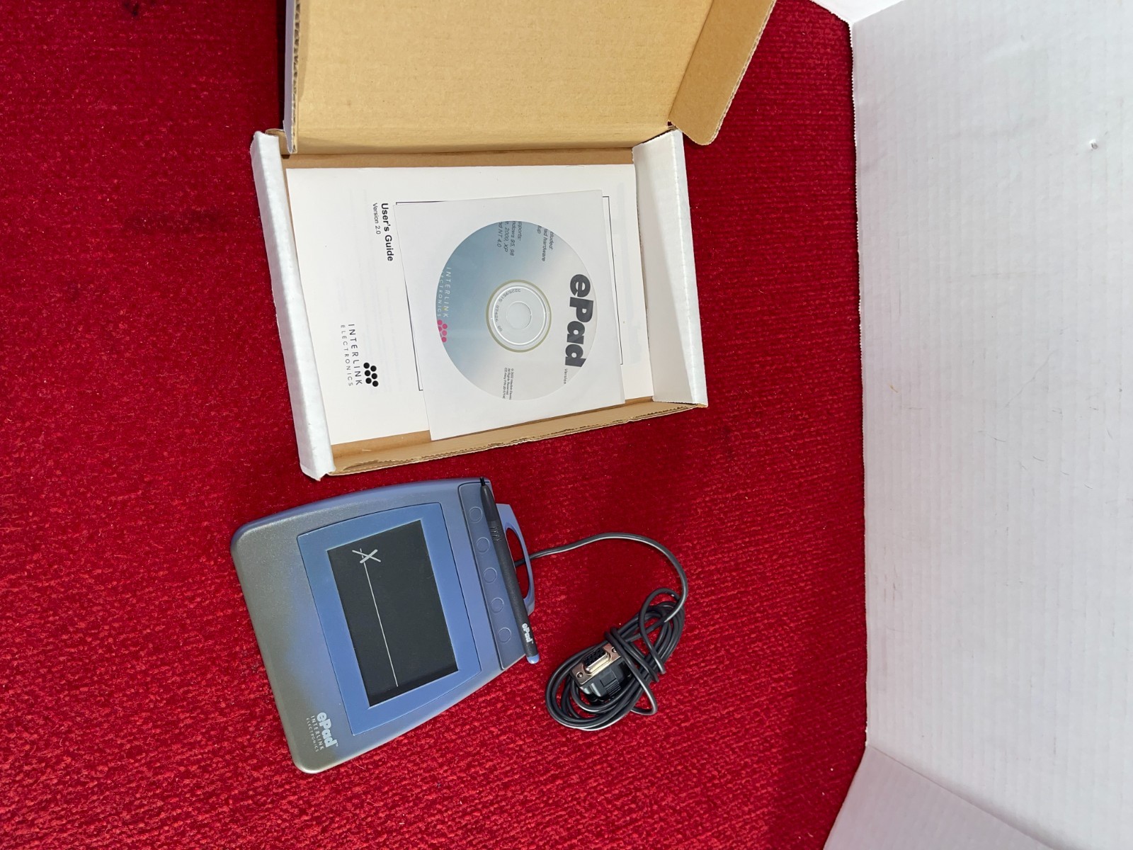 Interlink  ePad VP9005 Electronic Signature Pad Serial