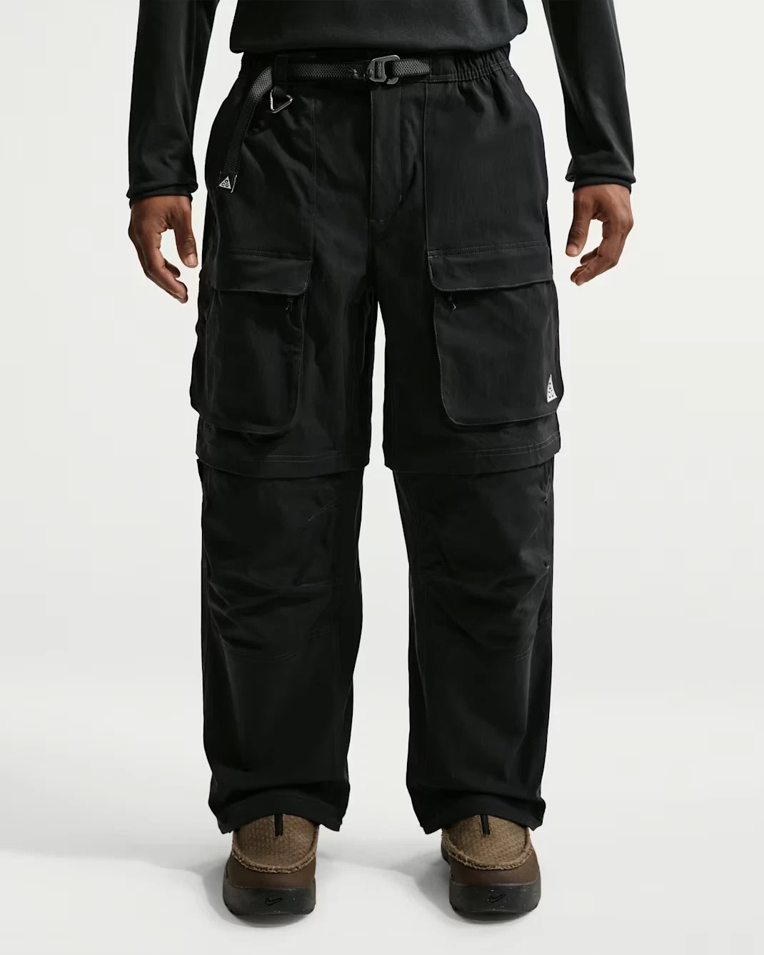 Nike ACG Smith Summit Pants Shorts Convertible Black HV0591-010 Men's Multi Size