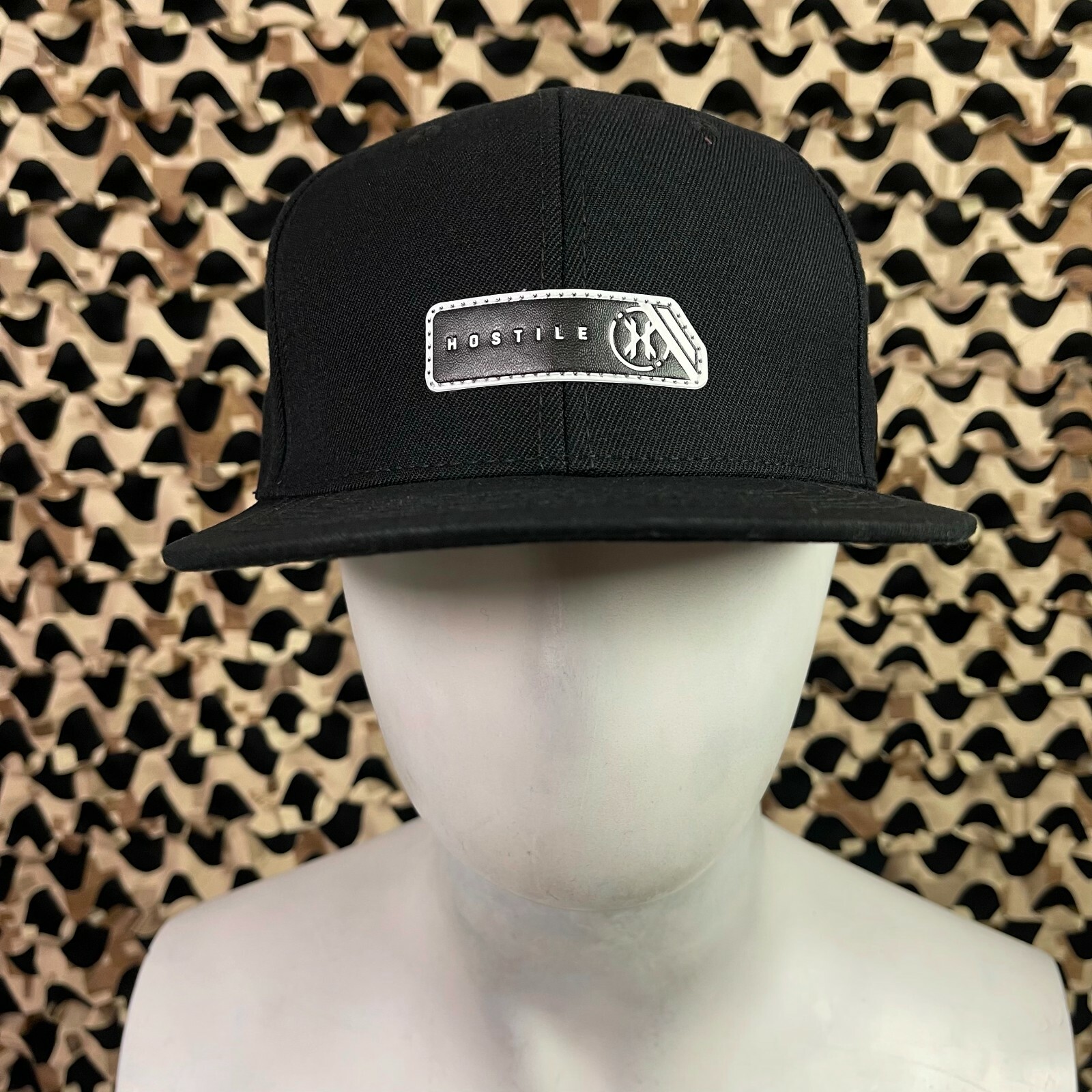 NEW HK Army Edge Snap Back Hat - Black
