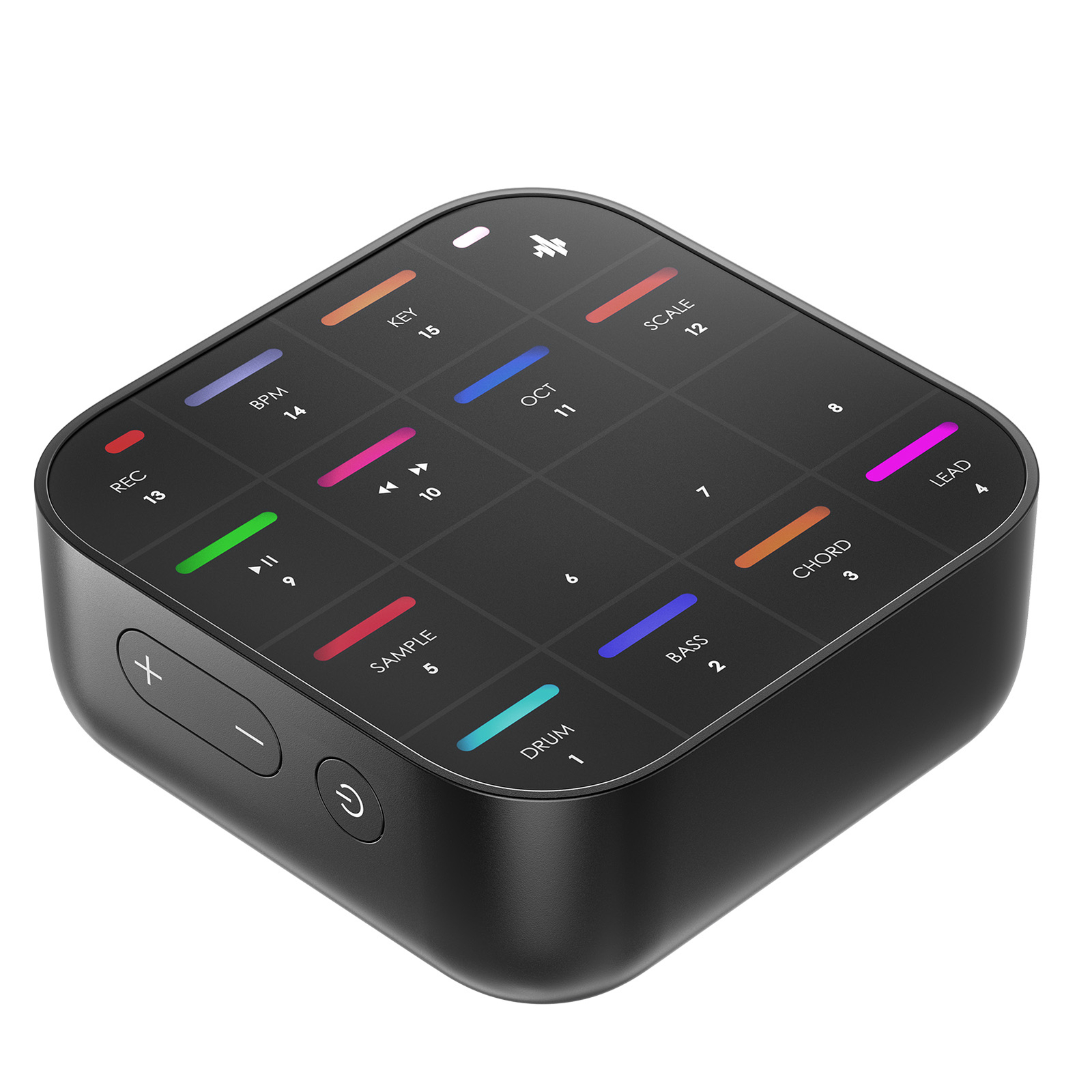 Donner MEDO Bluetooth MIDI Controller Handheld Built in Speaker Looper Synth