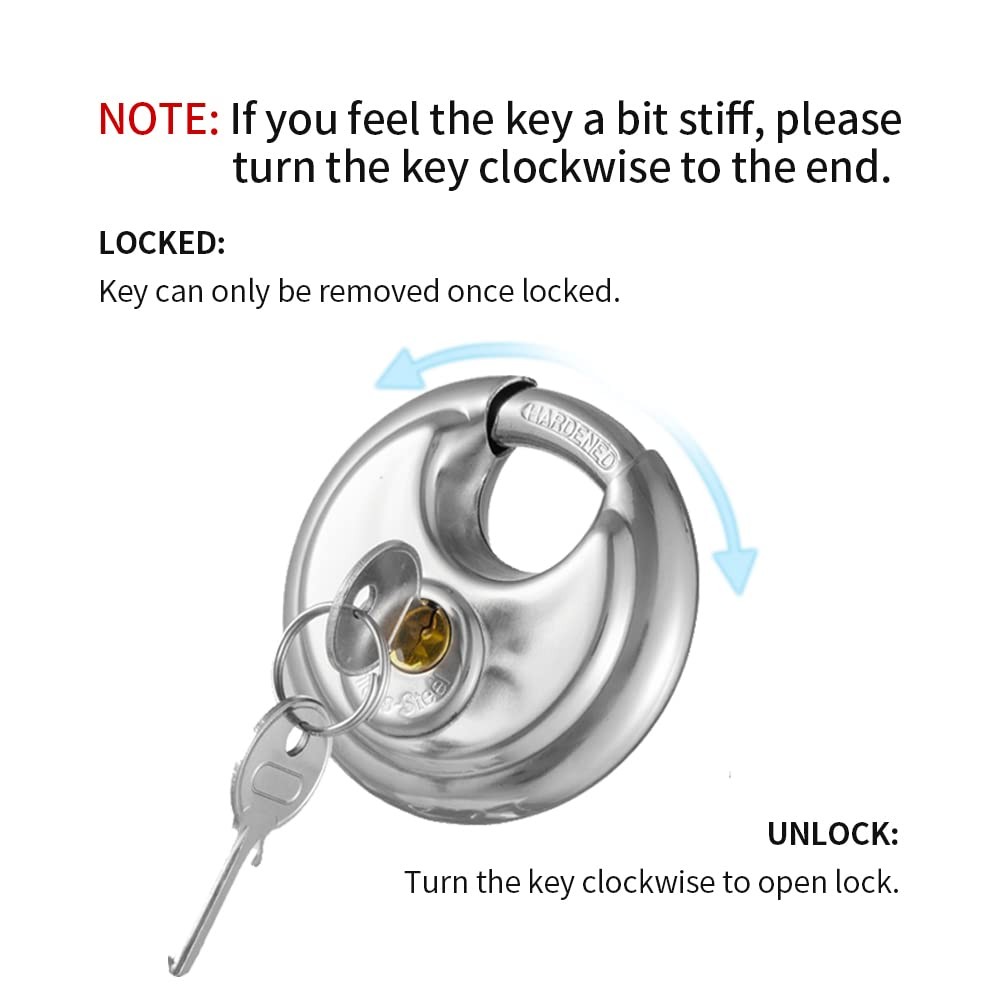 CINCINNO 12KA Pack Disc Lock