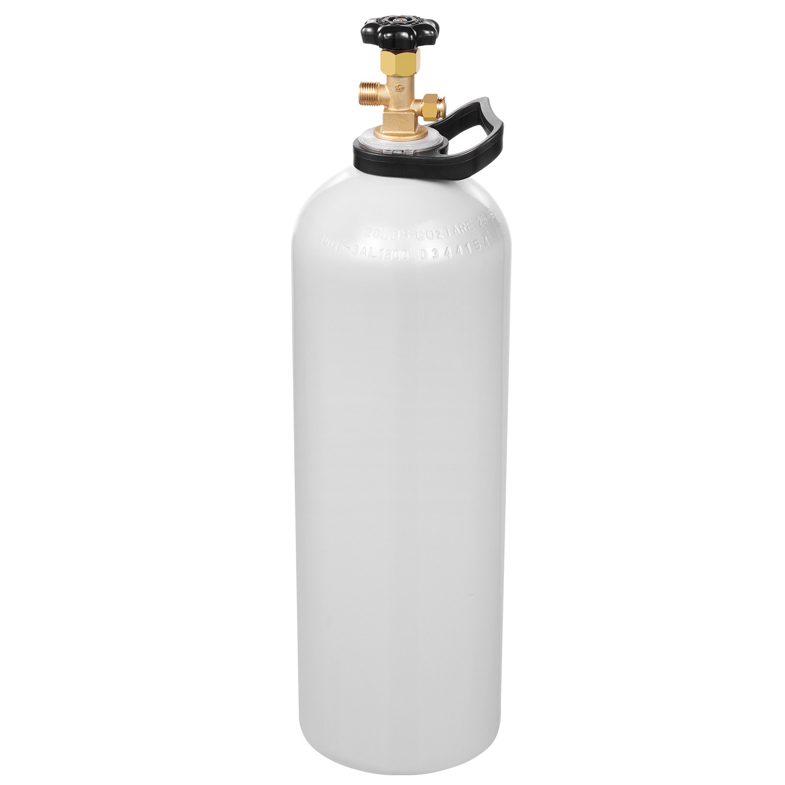 Uimoso CO2 Tank 20lbs New Aluminum Alloy Cylinder with CGA320Valve DOT&TCApprove