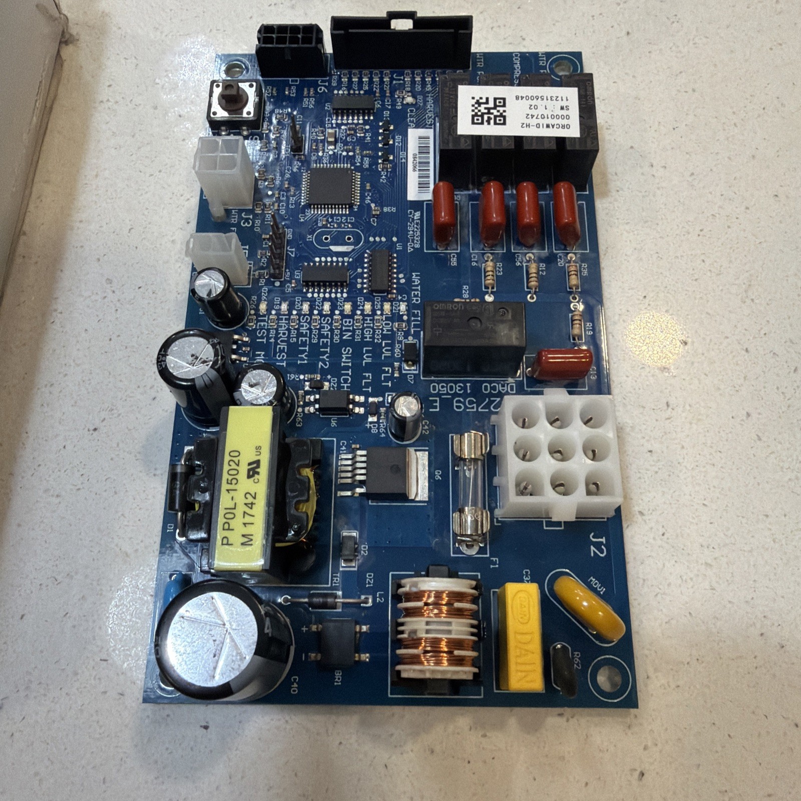 New Manitowoc 000010742 RNS Ice Machine Control Board 115V 230V