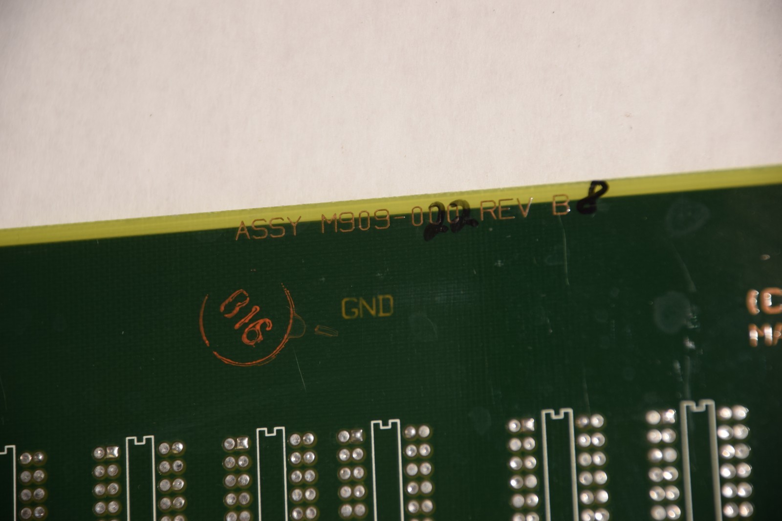 AEG / MODICON M909 M909-000 REV B MEMORY MODULE