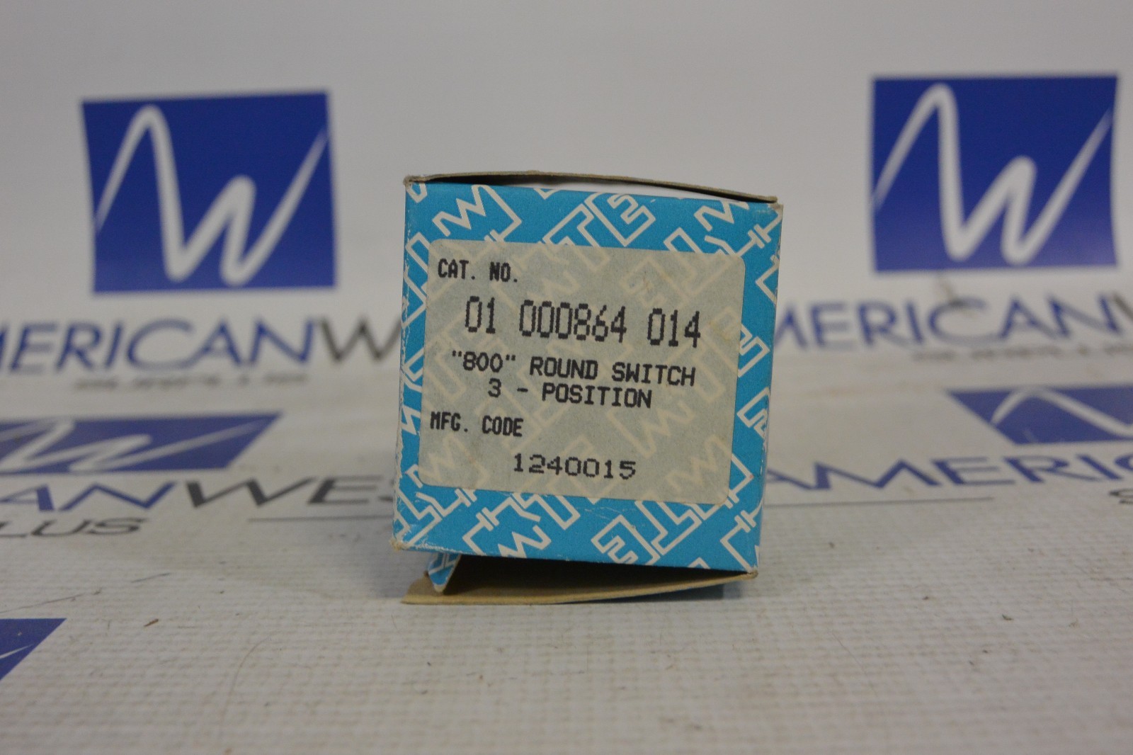 New 3 Position Maintained Selector Switch 800 Round  01 000864 014  1240015