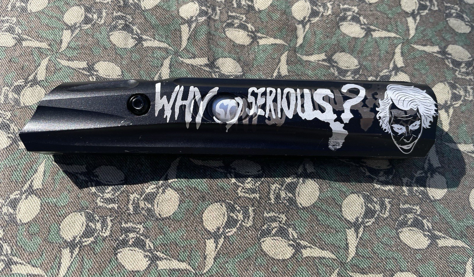 SMART PARTS SHOCKER SFT BODY DUST BLACK CUSTOM LASER JOB