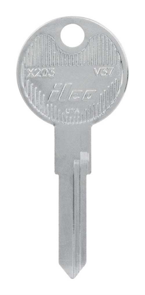 Hillman 84618 Automotive Double Sided Blank Key for Volkswagen (Pack of 10)