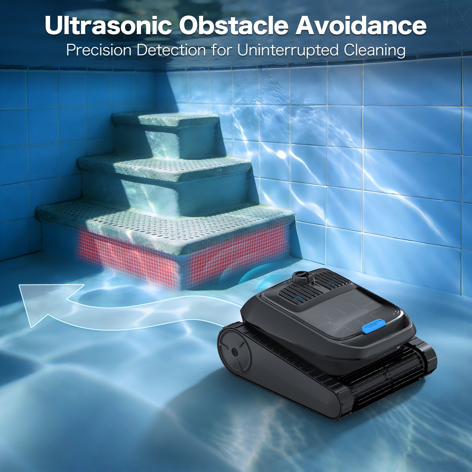 AIRROBO CP400 Automatic Pool Cleaner Robot Vacuum & Robotic Pool Surface Skimmer