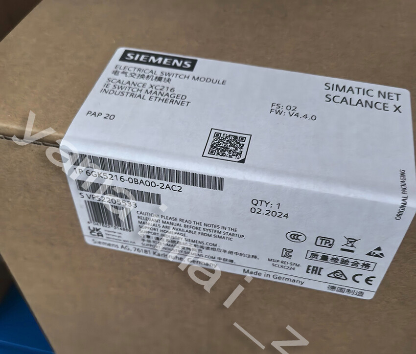 New Siemens 6GK5216-0BA00-2AC2 Industrial Ethernet Switch Fast Ship US Free TAX