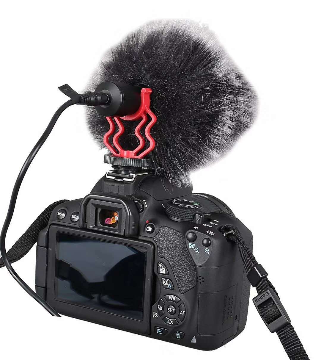 Microphone for DSLR Camera Camcorders Recorders iPhone Smartphones Tablet Laptop