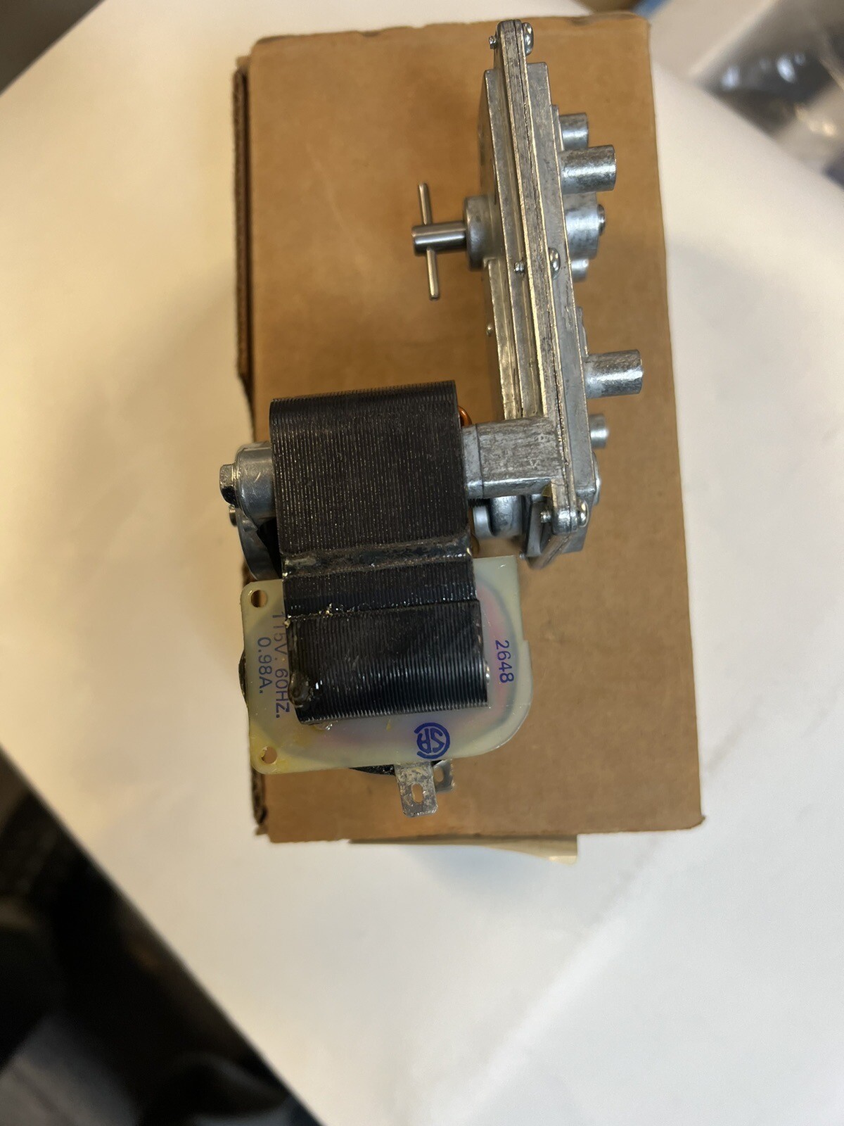 Bunn 26754.0000 Gear Motor With Spring Pin Auger