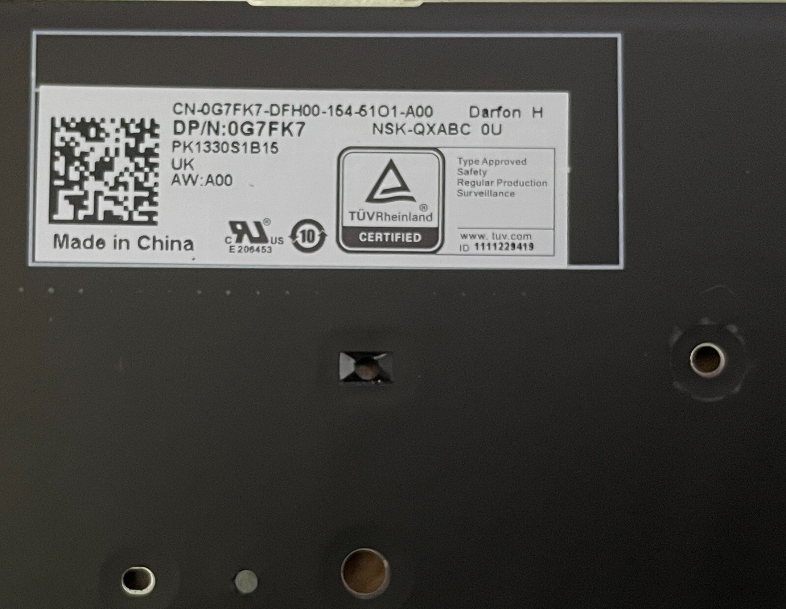 Keyboard Keys for Dell Latitude 5420 Laptops UK Layout Backlit [REF: A488]