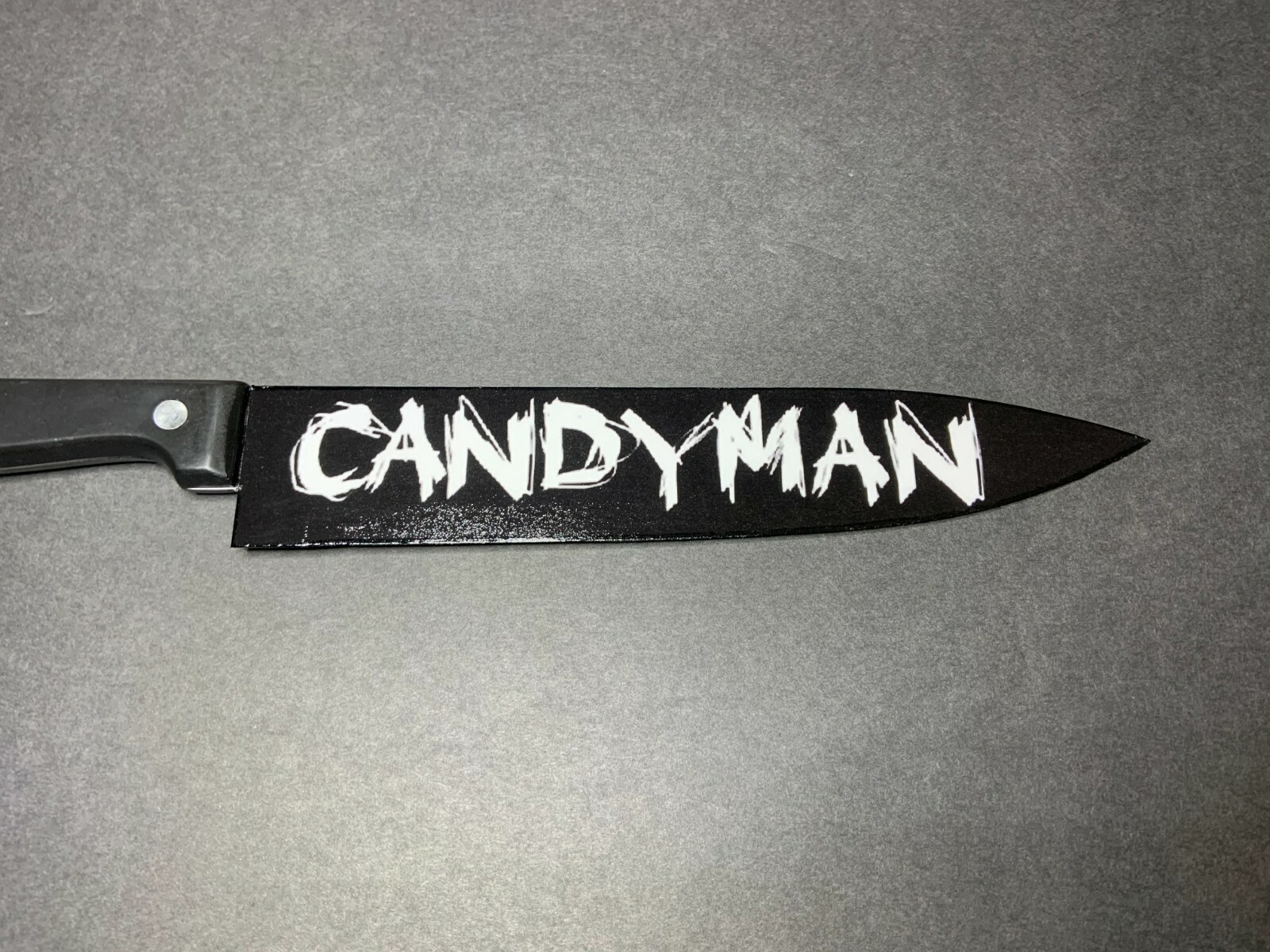 Candyman 1992 Clive Barker Kitchen Knife With Sublimated Stand