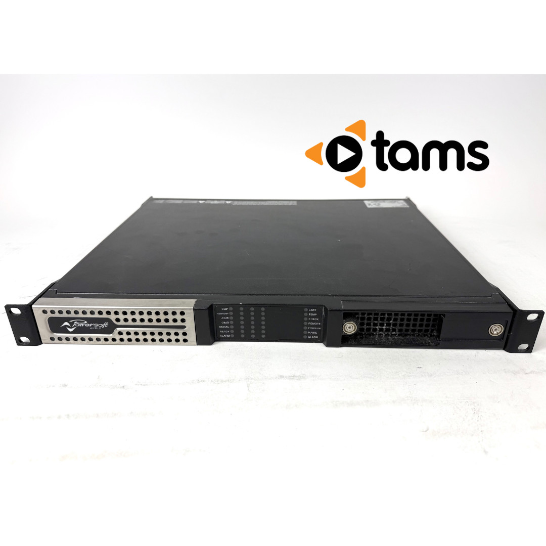 Powersoft Audio Quattrocanali 1204 1200-watt 4-channel Power Amplifier