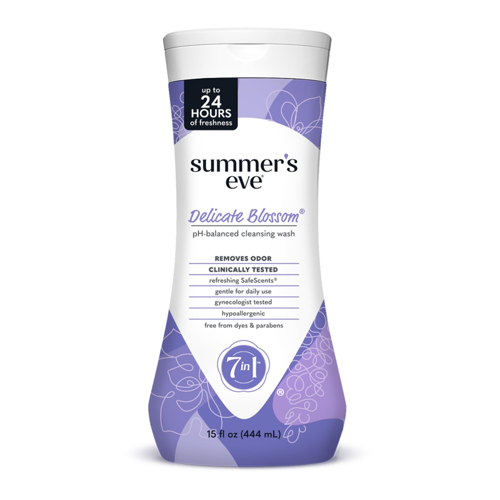 Summer's Eve Cleansing Wash | Delicate Blossom | 15 Ounce | Pack of 1 |