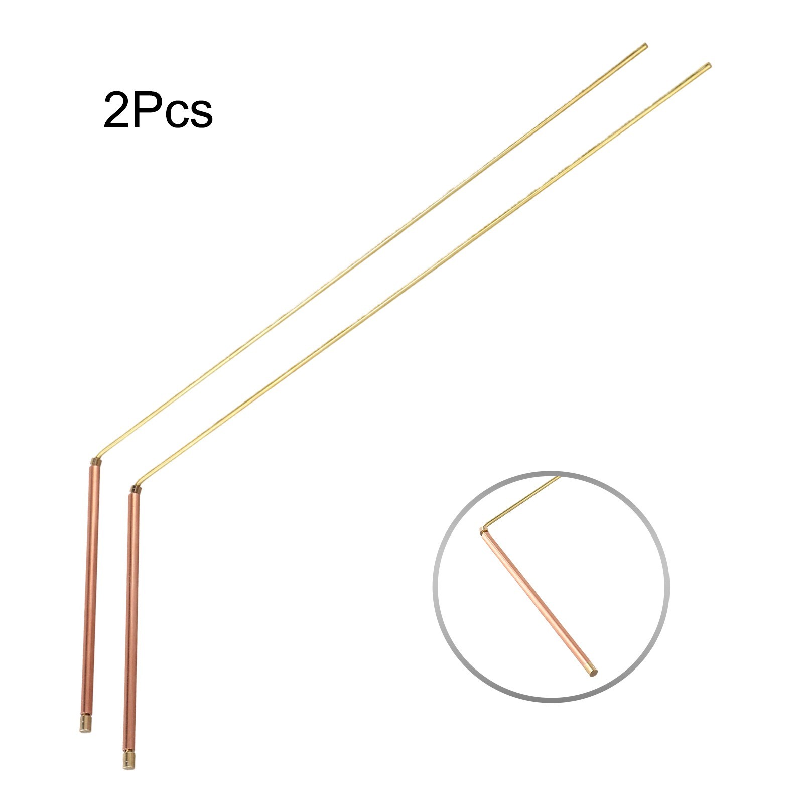Professional Brass Divining Rods for Enhanced Dowsing and Treasure Discovery