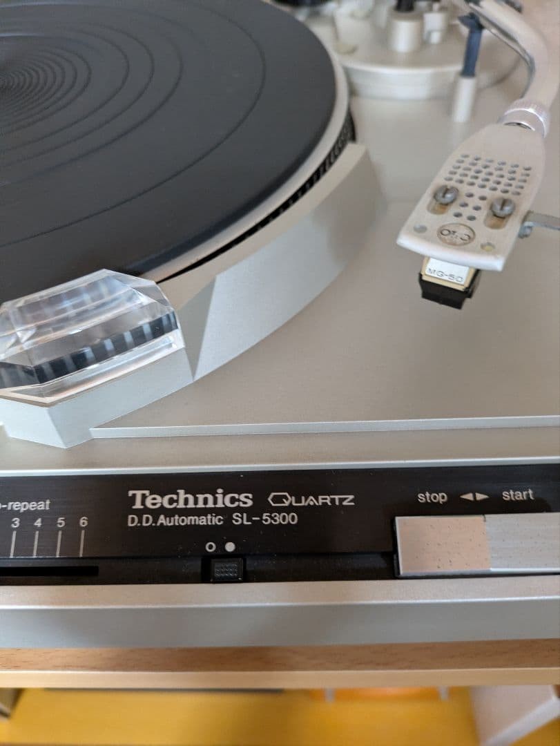Technics SL-5300 Turntable Direct Drive Quartz Auto Serviced Tested Fully Works
