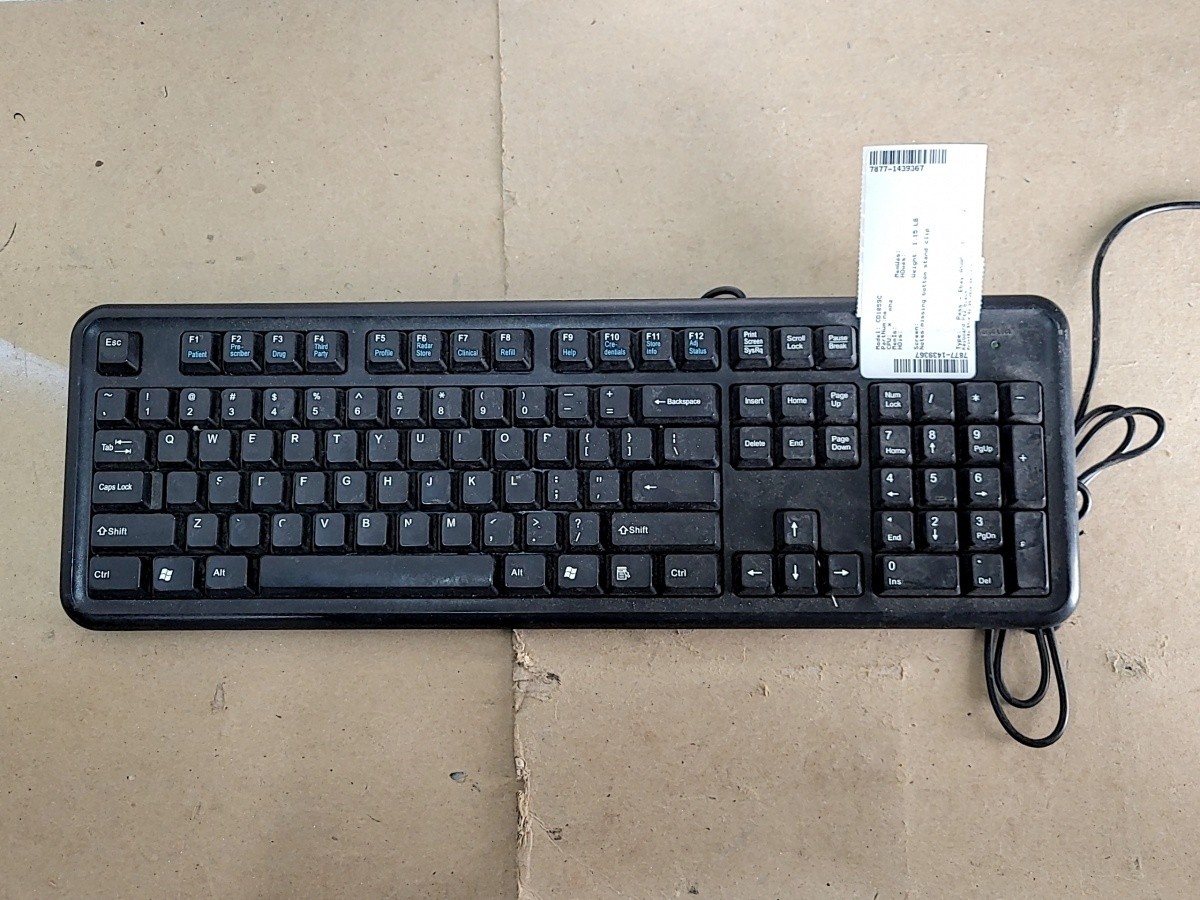 Generic CD1059C Wired Keyboard PS/2 SEE NOTES