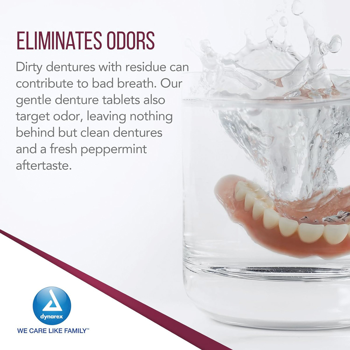 Dynarex Denture Cleaning Tablets (Pkg. 40)