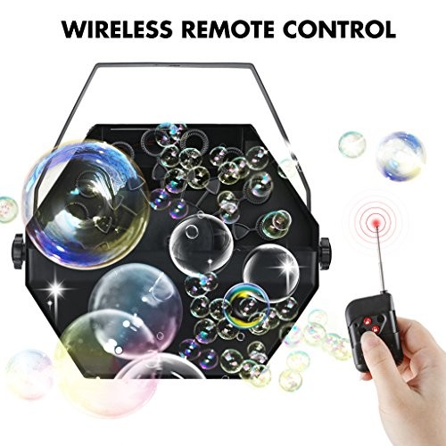 Professional Bubble Machine with Wireless Remote Control, Automatic | Perfect