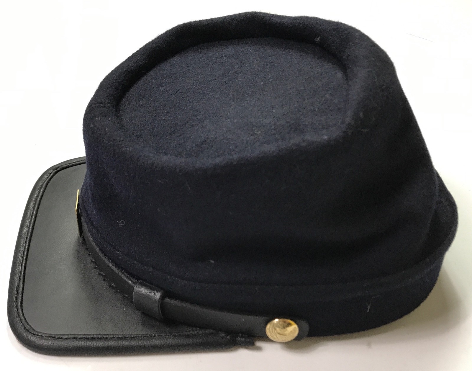 CIVIL WAR US UNION INFANTRY NAVY BLUE WOOL KEPI FORAGE CAP HAT-MEDIUM