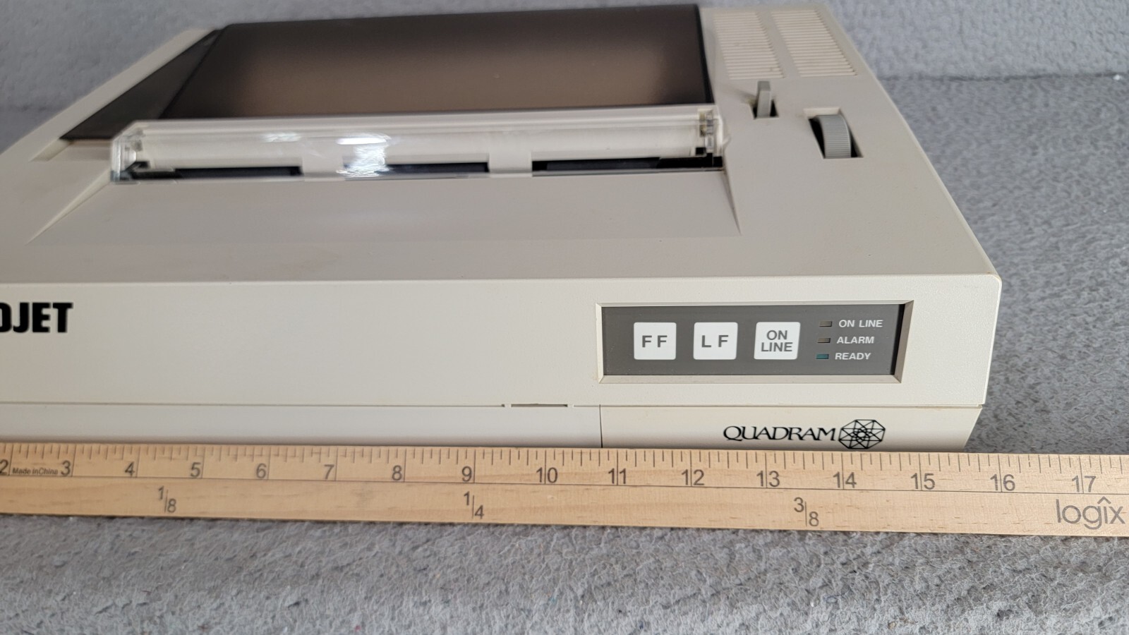 Vintage Quadjet Quadram Printer AS IS Untested For Parts