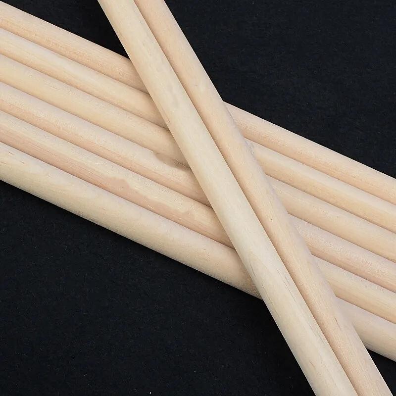 NEW 5-PAIR Maple Birch All-Wood 5A Drumsticks 16" Jazz Rock Music 10 DRUM STICKS