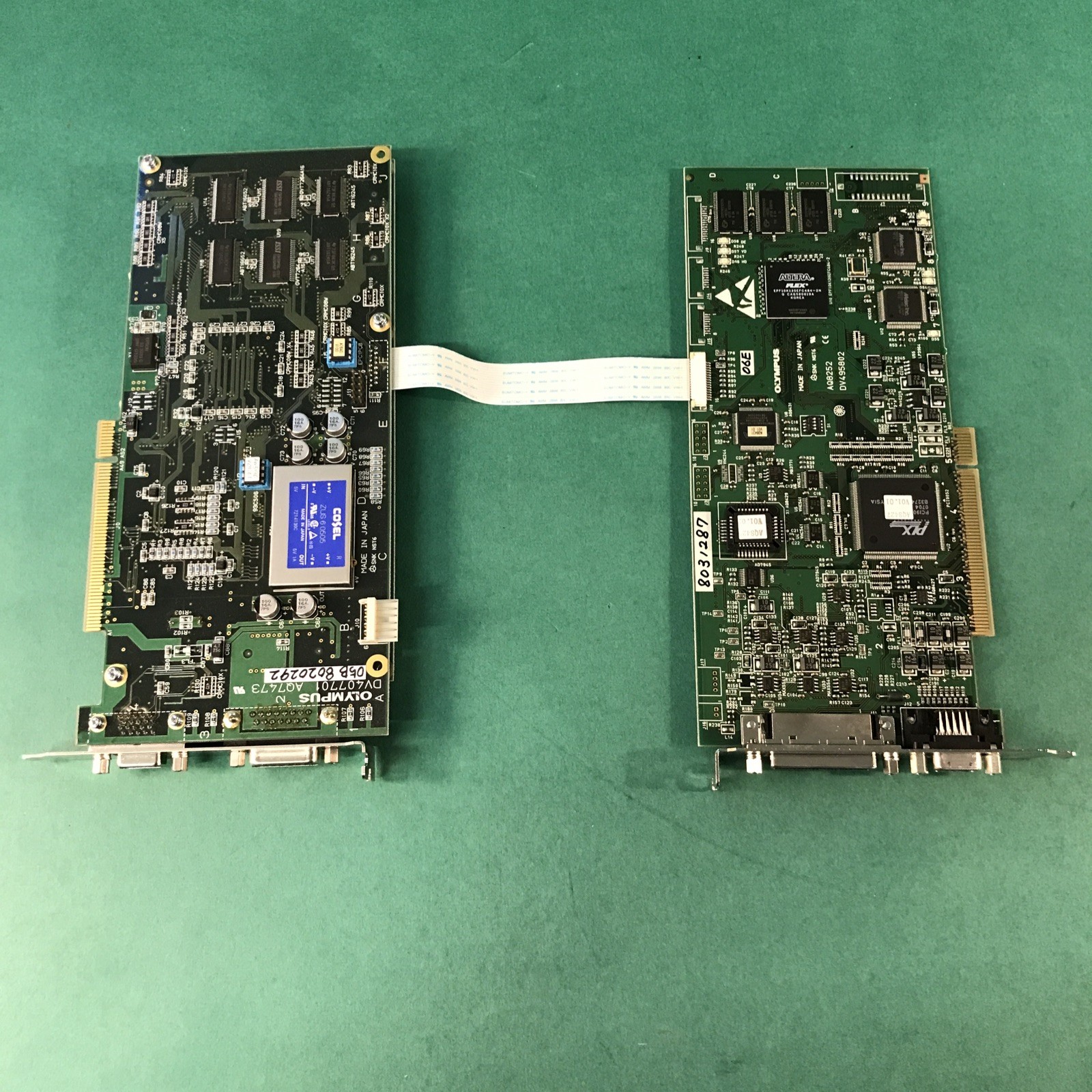 Olympus AQ7473 AQ7474 DV407701 with AQ8252 DV495802 DV4078-01 Microscope Cards