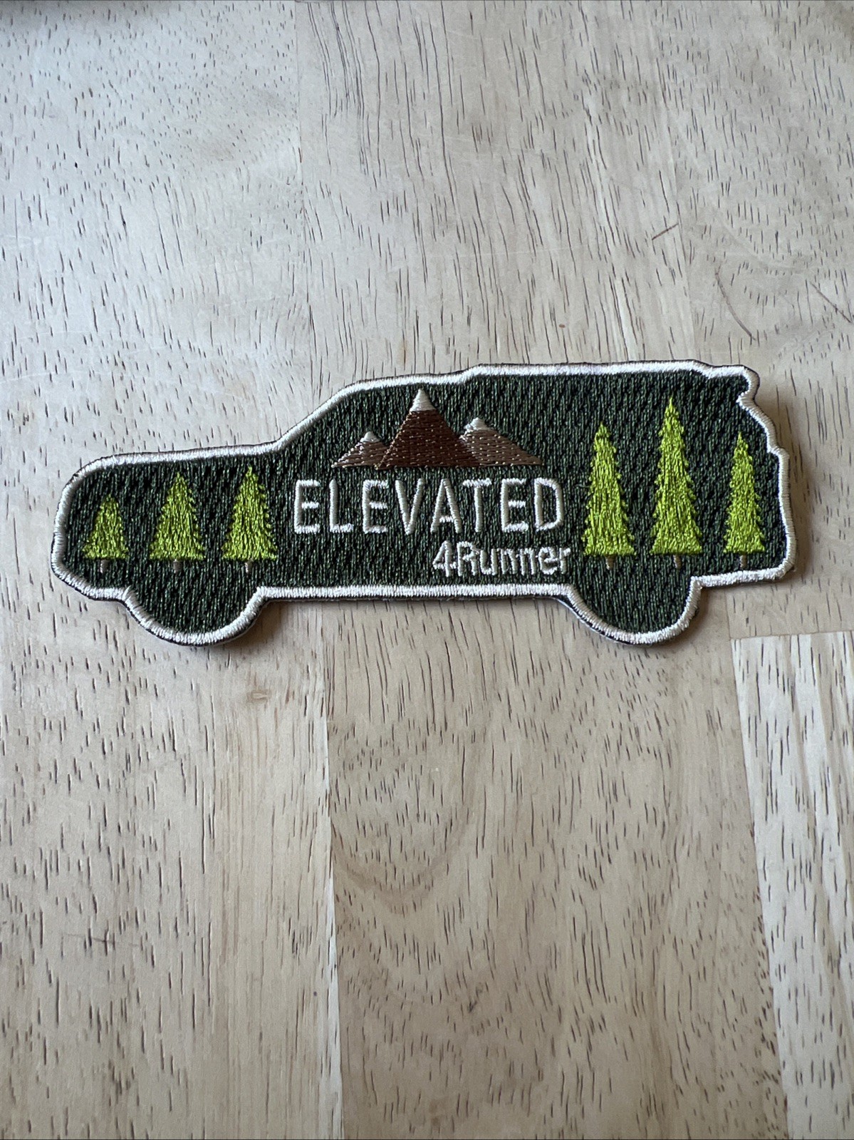 Elevated 4 Runner exclusive promotional embroidered patch