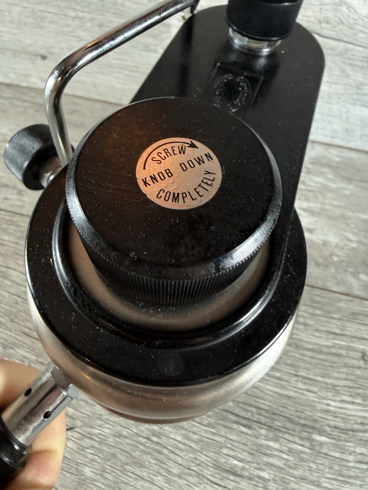 VTG Benjamin Medwin Caffe Espresso Machine Stovetop Coffee Cappuccino Camping