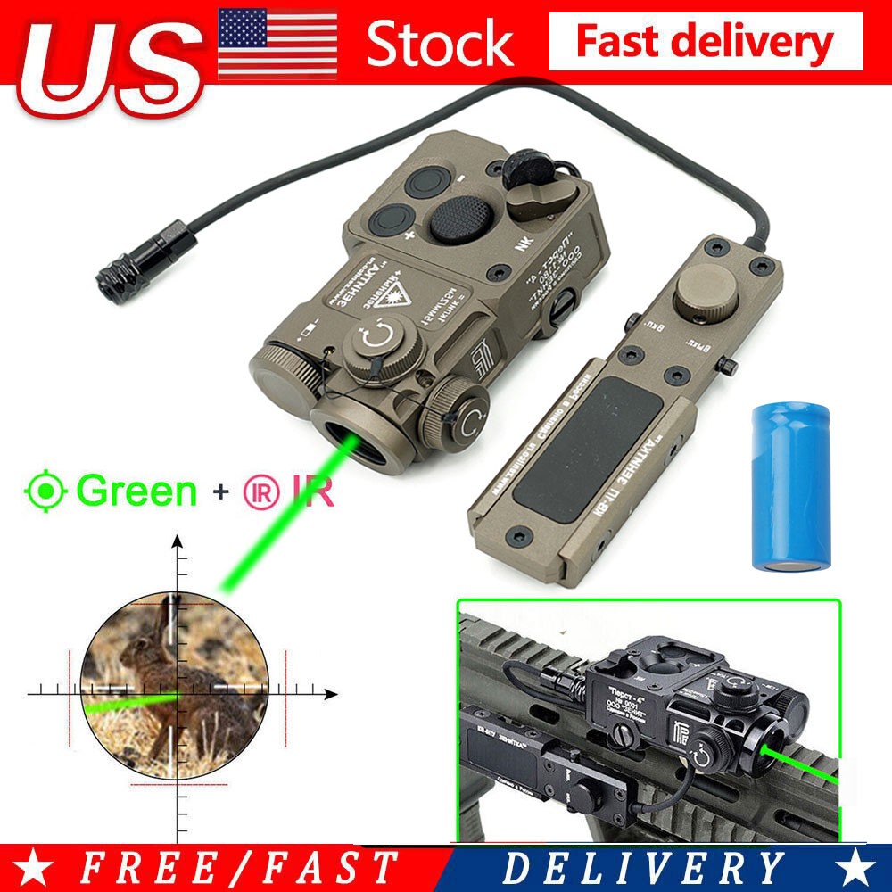 PERST-4 IR / Green Laser Dot Sight Scope with KV-D2 Switch Reset  -TAN# US
