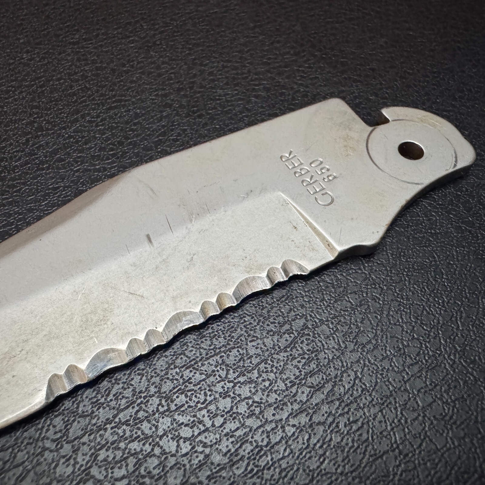 Gerber 650 Gator Replacement Knife Blade, Serrated Edge, Stainless - USA