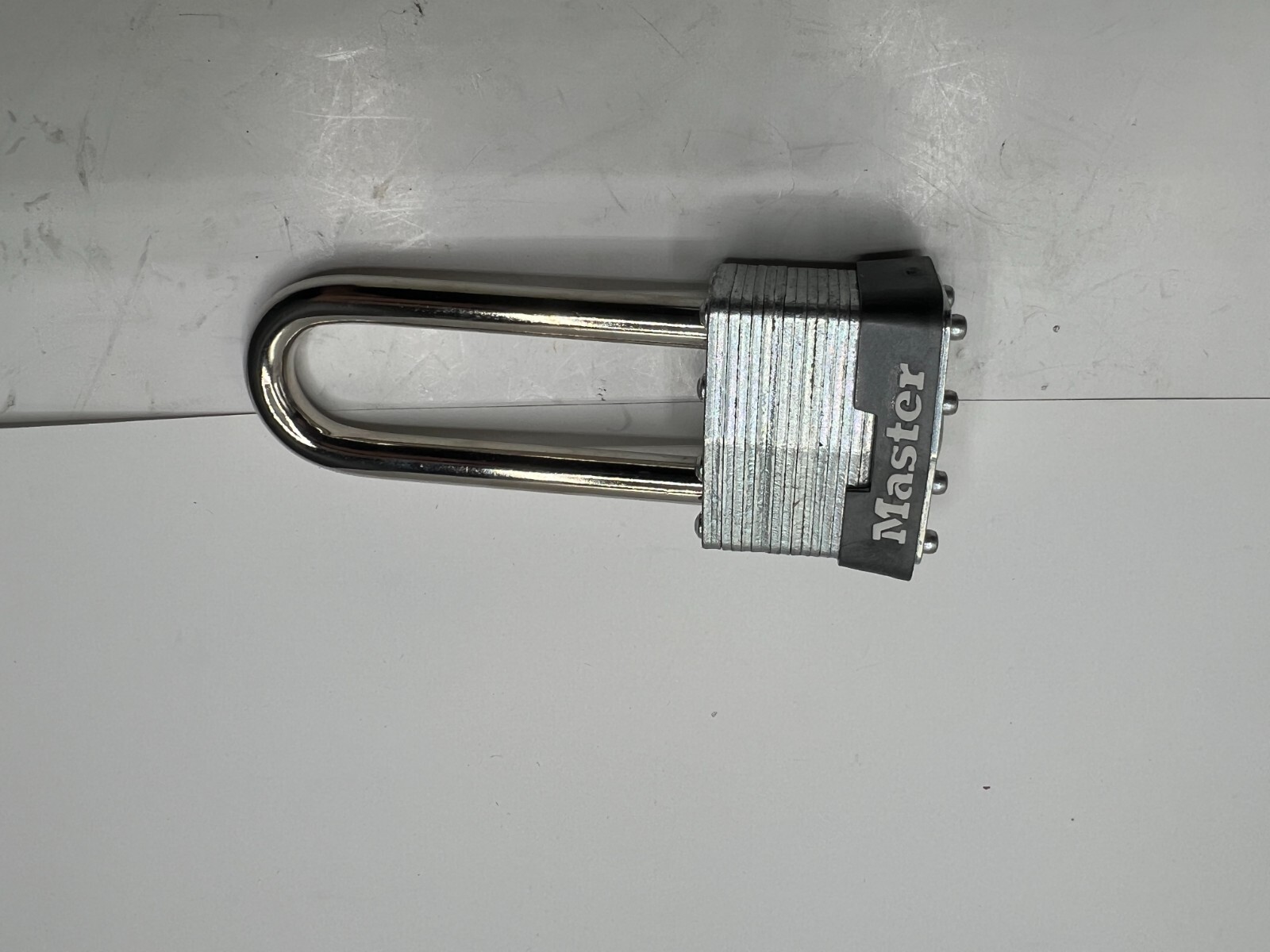 Master Lock Genuine OEM Padlock Keyed Alike Long Shackle Rectangular 1KALJ 3T976