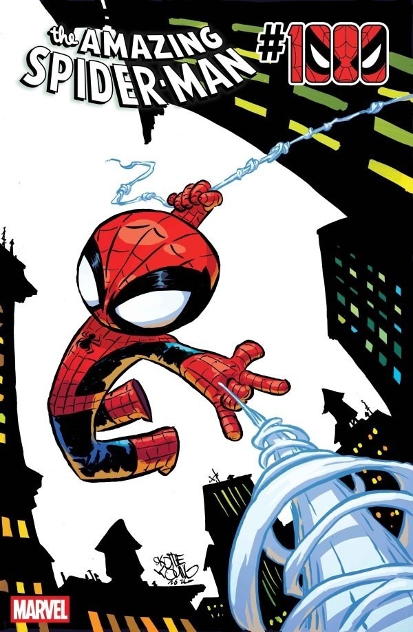 AMAZING SPIDERMAN 1000 36 SKOTTIE YOUNG BABY VARIANT NM vol 7 2026 PRESALE 9/16